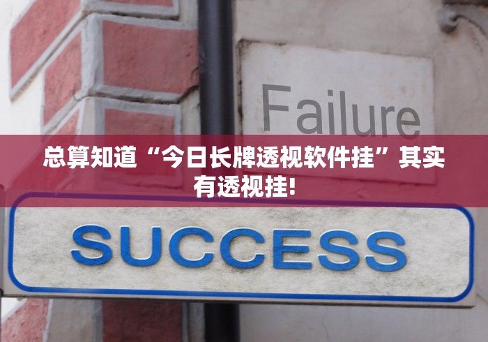 总算知道“今日长牌透视软件挂”其实有透视挂! 总算知道“今日长牌透视软件挂”其实有透视挂!