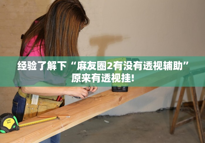 经验了解下“麻友圈2有没有透视辅助”原来有透视挂!