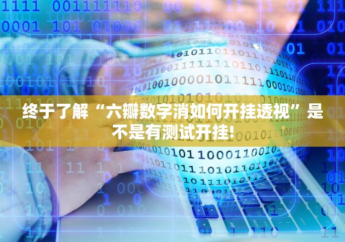 终于了解“六瓣数字消如何开挂透视”是不是有测试开挂!